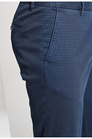 Lufian Olaw Spor Erkek Chino Pantolon Slim Fit Lacivert
