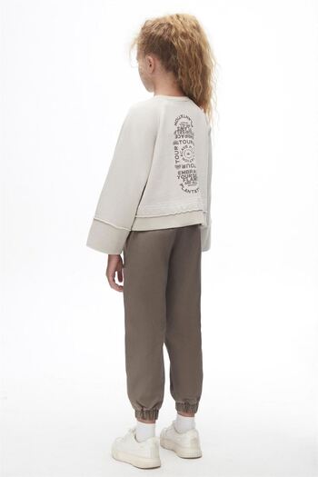 nk kids Anthracite Girls' Trousers - 57810
