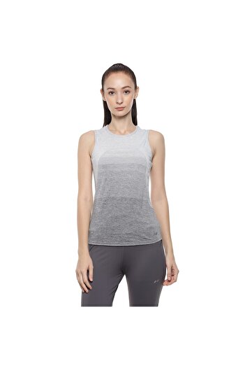 Nivia Tank TOP-1 (Light Grey, XS) | For Yoga, Running, Jogging, Training | Good Compression