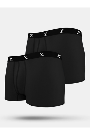 XYXX By Styli Pack of 2 - Logo Waistband Detail Trunks