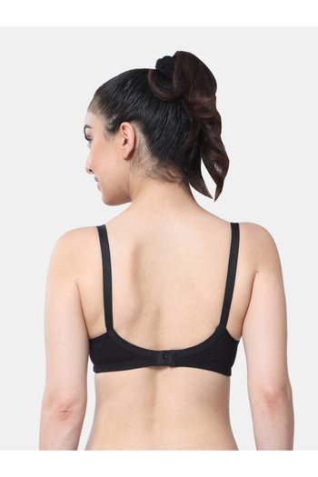 Envie By Styli Padded Cotton Lace Insert Bra