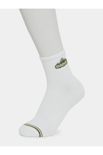 Styli Pack of 3 - Print Detail Crew Socks