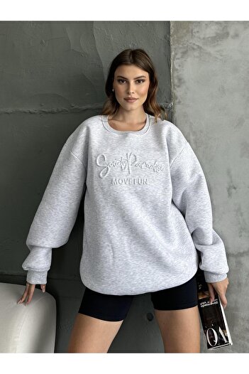 FERZOLAİO Move Unisex Melange Sweatshirt