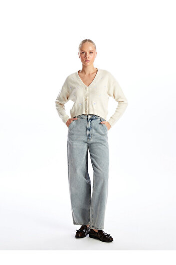 LC Waikiki Pantaloni de damă Lcwk Balloon Fit