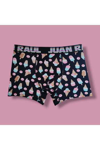 Juan Raul Men's Boxers - Bow Tie, Comfort Flex, Soft and Breathable Cotton Underwear Boxers