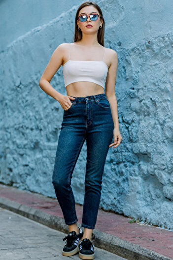 Maule Ψηλόμεσο Stretchy Skinny Mom Jean - Γυναικείο Τζιν @cremona