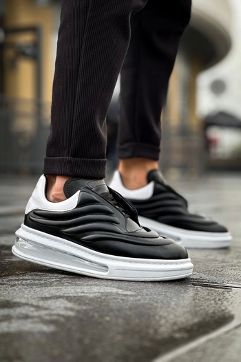 Chekich Gbt Sollıevo Black-White Men's Shoes