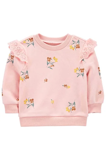 OshKosh Baby Girl Sweatshirt Patterned