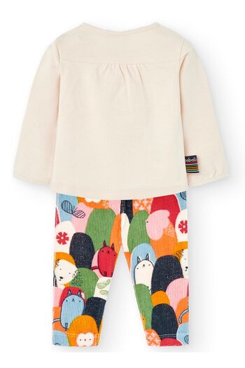Boboli Baby Girl Set of 2 Cream