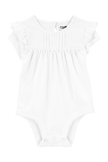 OshKosh Baby Girl Bodysuit White