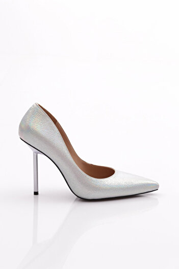 DGN Toro Silver Women's Heeled Shoes - 56613557