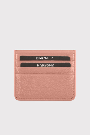Garbalia Ecru Argenta Genuine Leather Card Holder Wallet