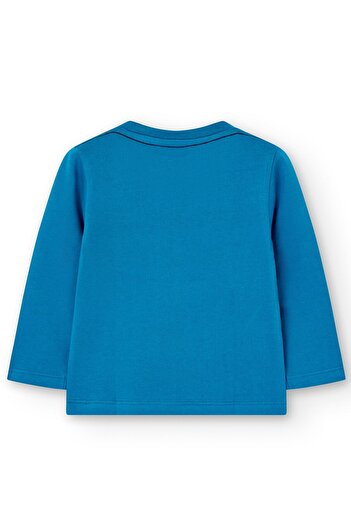 Boboli Erkek Çocuk Tshirt Mavi/Yeşil