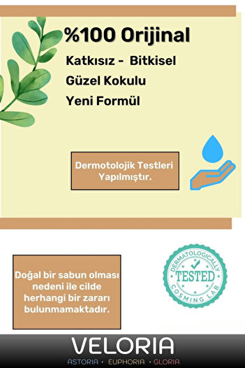 Veloria Premium Series 100% Natural Organic Facial Hair Body Skin Balancing Beautifully Scented Calendula Soap 2 Pieces