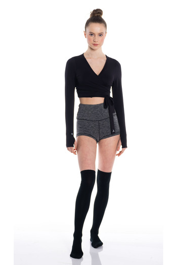 Pulsar Yoga Shorts Gray Wei