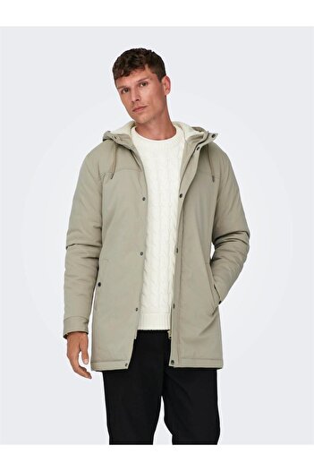 Only & Sons Men's Parka Light Khaki22025690