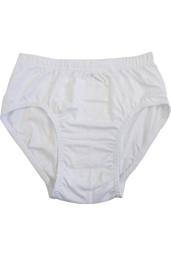 PİERLES Men's Cotton White 12-Piece Slip Panties