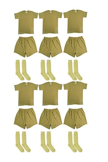 Modaley Giyim Σετ 18 Military Boxer Σετ - Longs and Costumes, Standard Color - ml01