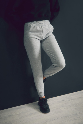 Fulla Moda Pocketed Jogger Sweatpants - Elastic Waist