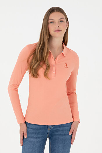 U.S. Polo Assn. Γυναικείο φούτερ Salmon Basic 50289541 -VR047