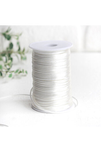 Bimotif White Flush Rope (BITTER TAIL), 2 Mm Ball
