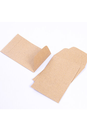 Bimotif Kraft Seed Envelope, 5.5x9 Cm 25 Pieces
