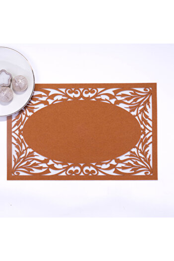 Bimotif Cinnamon Felt American Service, Branch - 29x45 Cm 1 Piece
