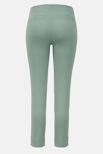 Tchibo Women Straight Leg Stretch Plain Pants, Pale Green