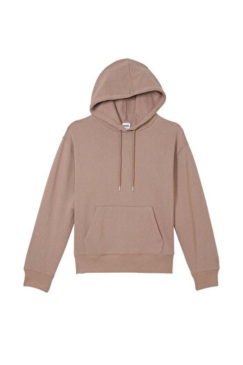 PINK Premium Oversize Kapüşonlu Sweatshirt