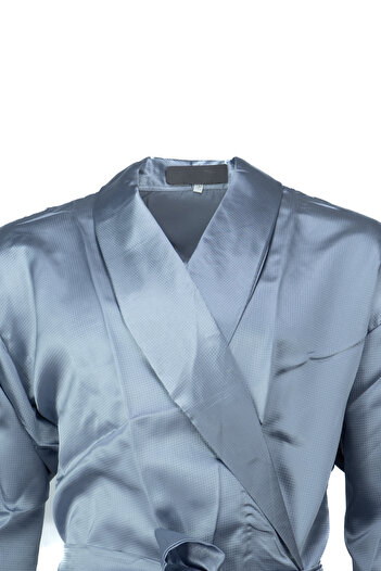 Oppland Men's Premium Satin Classic Rob - Waist Model with Pockets and Belted