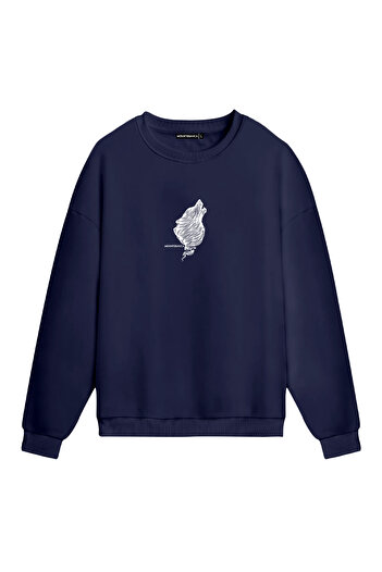 Mounte Bianca Unisex Wolf - Hanorac obișnuit