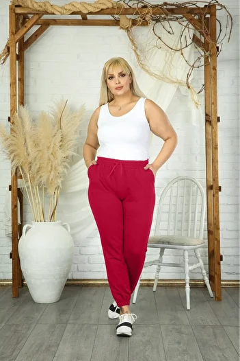 SURMARİ Women's Oversize Comfortable Fit Sweatpants