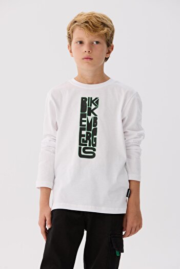 Bikkembergs Bg Store Boy White T-shirt