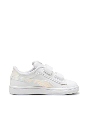 Puma Smash 3.0 Holo 2.0 Baby White Sneaker