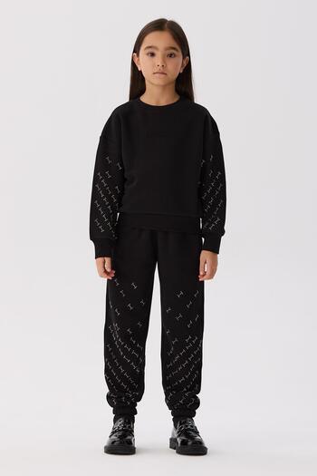 Iceberg Bg Store Черен суичър за момичета