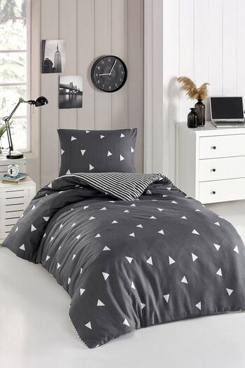 Eponj Home Gray Single Junior Bedding Set
