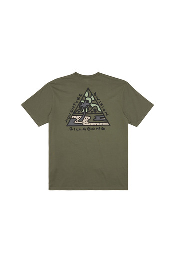 BİLLABONG Billabong SHINE SS - Khaki Men's T-Shirt