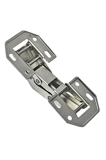 ALETÇANTAM Hinge Without Tassel Without Hole 90 °   Slotless Furniture Cabinet Door Hinge -2 Pieces