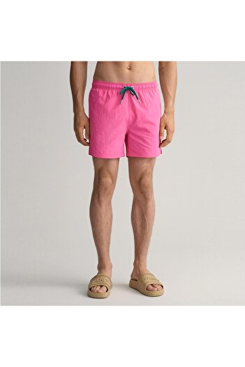 Gant Erkek Pembe Classic Fit Mayo Şort