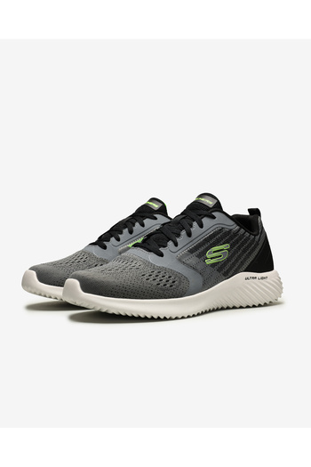 SKECHERS BOUNDER - VERKONA Erkek Gri Spor Ayakkabı 232004 CCGY