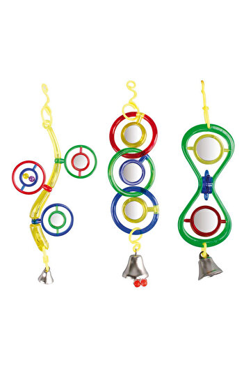 Karlie Bird Toy with Mirror 5X15Cm Arbkd