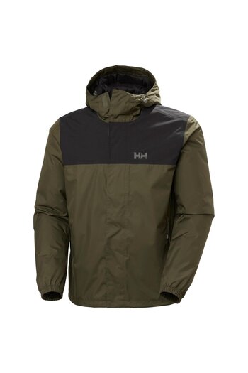 Helly Hansen Ανδρικό παλτό με πράσινη κουκούλα Vancouver Fleece Lined