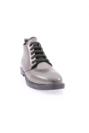 DGN Γυναικεία μποτάκια με κορδόνια Platinum Rolax 33321097