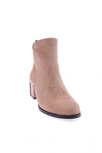 DGN Γυναικείες μπότες με τακούνι Mink Suede - 82121033