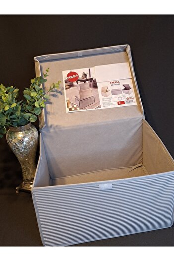 Başak Ev Tekstili Multi-Purpose Storage Box Mega 60 X 40 X 30 cm