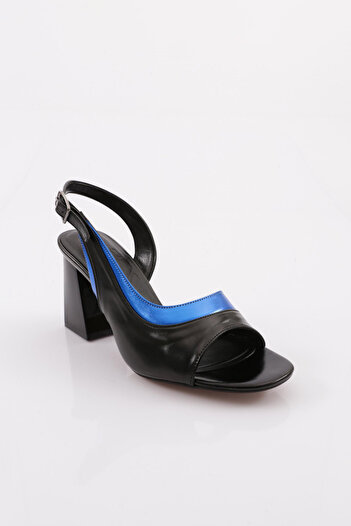 DGN Saks Opening Women's Heeled Sandals - Thick Straps