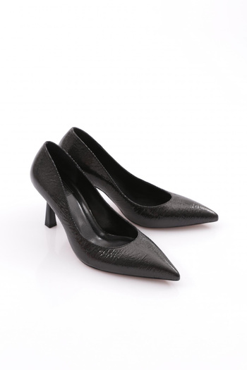 DGN Black Parachute Women's Heeled Shoes - 81613557