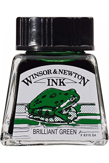 Winsor Newton Winsor & Newton Drawing Ink Drawing Ink 14ml Brilliant Green 046