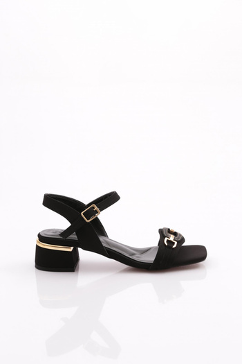 DGN 105 Women's - Ankle Strap Belted Heel Shoes