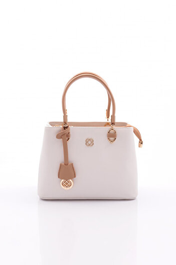 DGN 545 Women's Metal Brooch Detailed Bag
